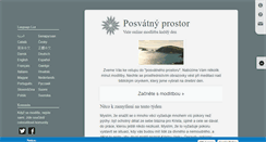 Desktop Screenshot of modlitba.net